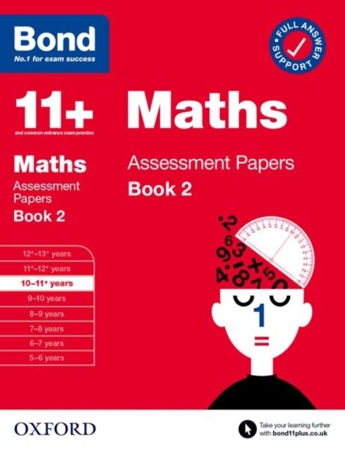 Bond 11+ Maths Assessment Papers 10-11 Years Book 2: For 11+ GL assessment and Entrance Exams (Paperback)