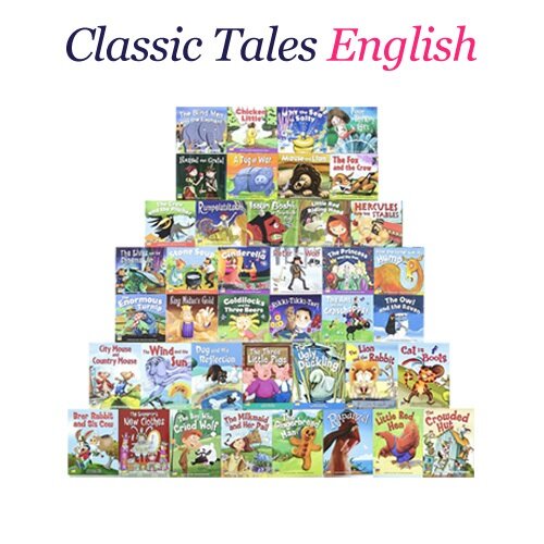 [Classic Tales English] 클래식테일즈 세계명작동화 영어 40권 + 오디오CD 4장 풀세트