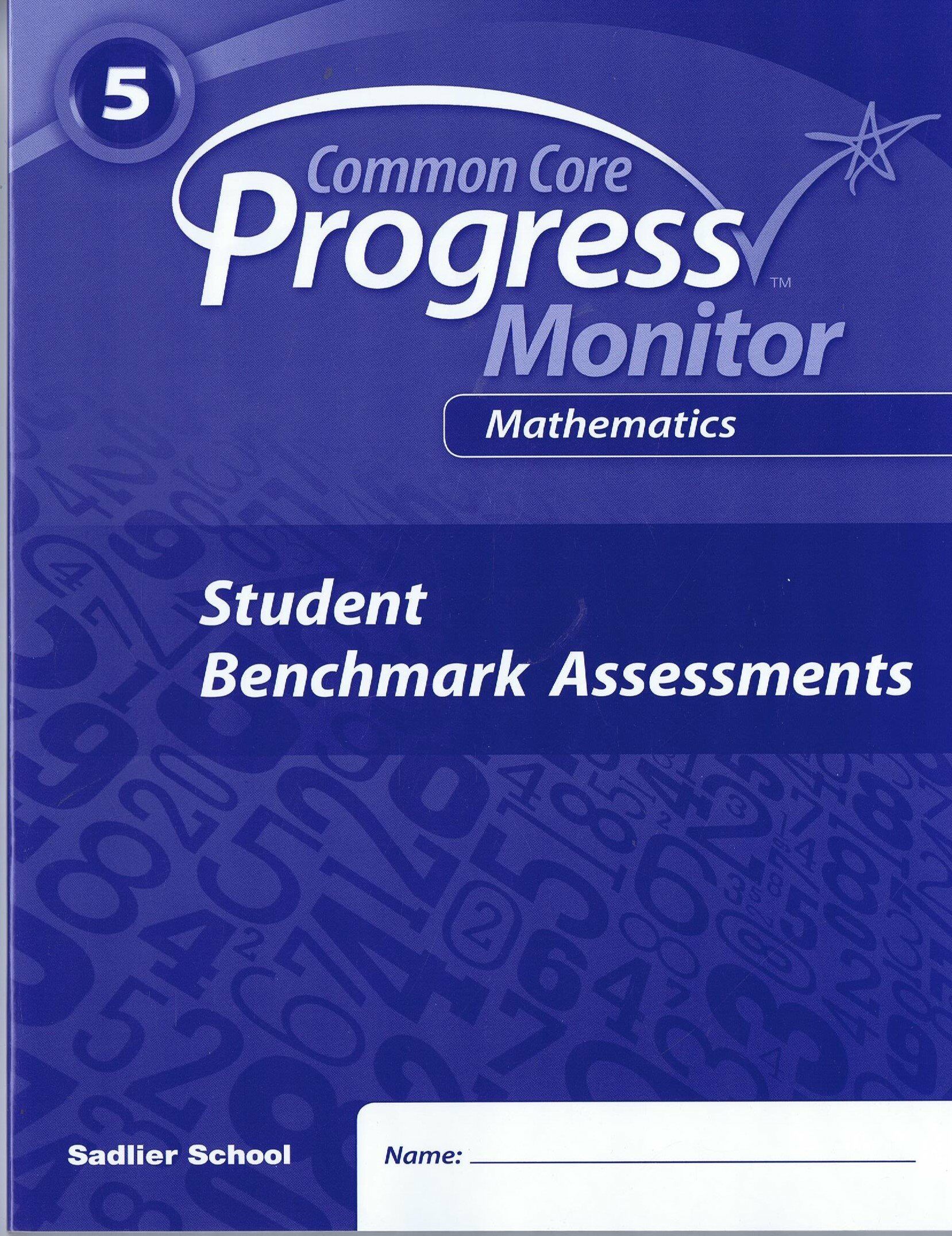 Common Core Progress Monitor Mathematics Student Benchmark Assessments Grade 5 (Paperback)