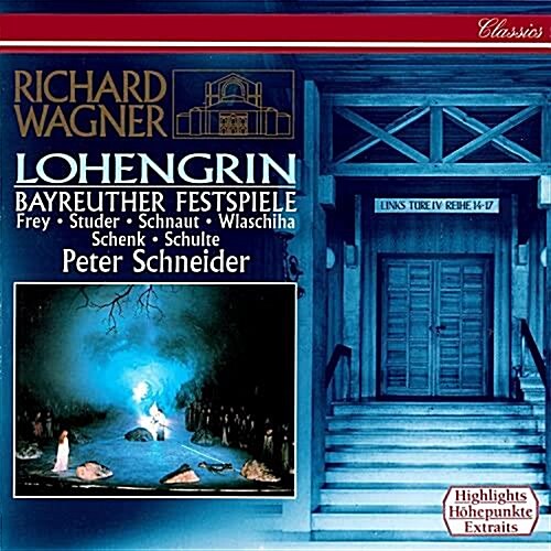 [중고] Wagner Lohengrin - Peter Schneider (4cds)