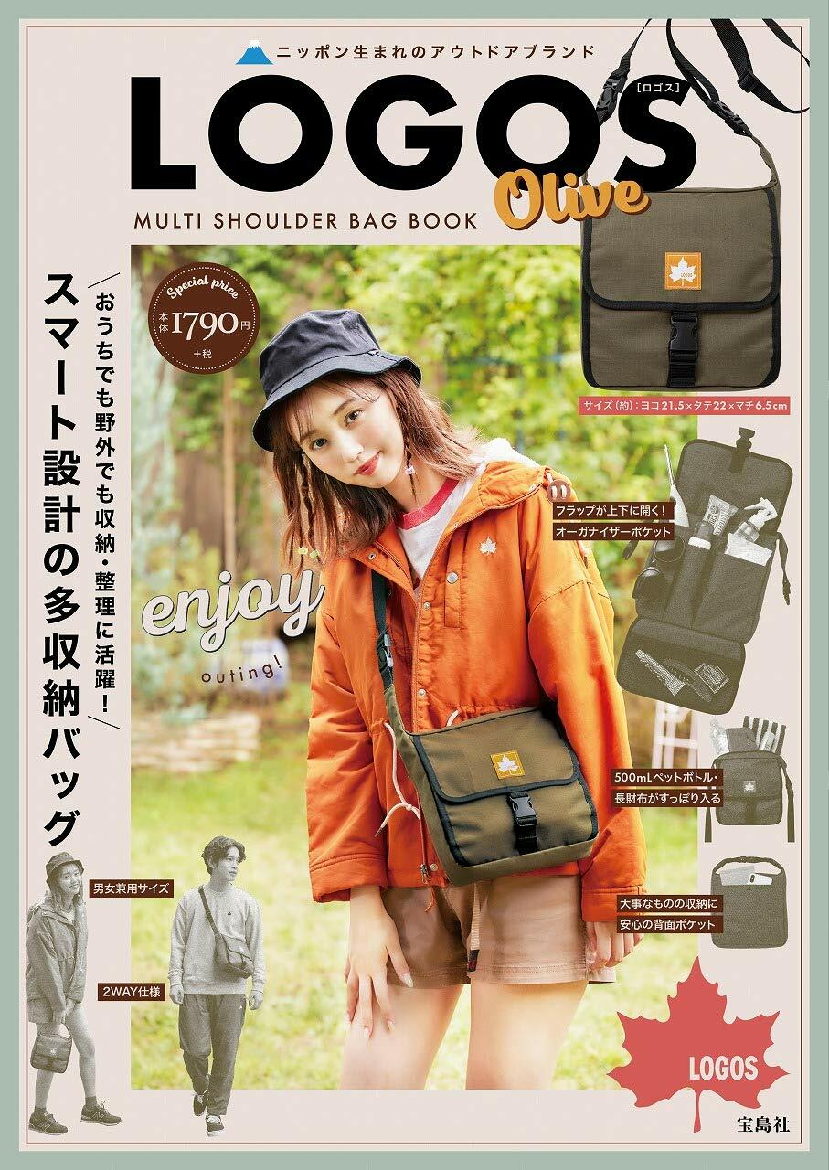 LOGOS MULTI SHOULDER BAG BOOK Olive (ブランドブック)