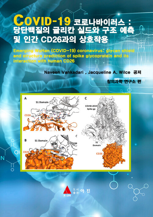 COVID-19 코로나바이러스: 당단백질의 글리칸 실드와 구조 예측 및 인간 CD26과의 상호작용