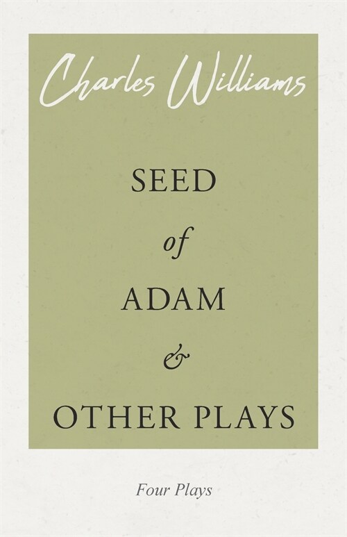 Seed of Adam and Other Plays (Paperback)