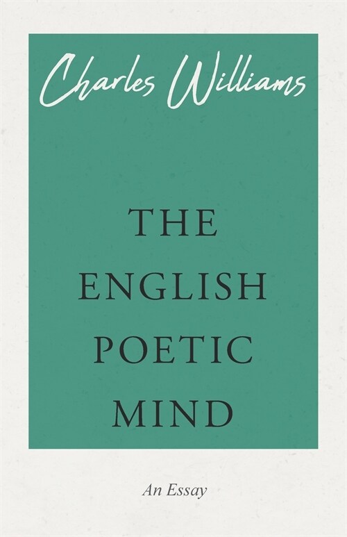 The English Poetic Mind (Paperback)