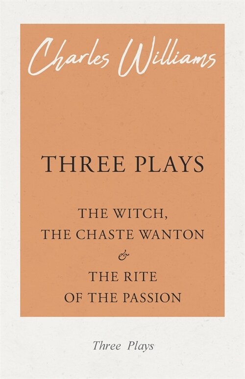 Three Plays (Paperback)