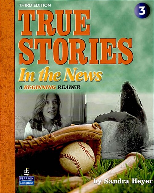 [중고] True Stories in the News: A Beginning Reader [With CD (Audio)] (Paperback, 3)