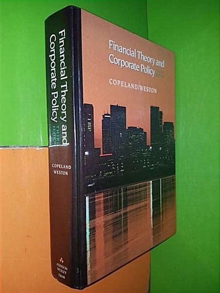 [중고] Financial Theory and Corporate Policy (3rd Edition) (Hardcover, 3)