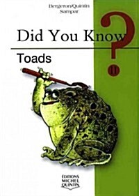 Do You Know Toads? (Paperback)