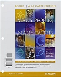 Many Peoples, Many Faiths, Books a la Carte Plus New Myreligionlab with Etext -- Access Card Package (Hardcover, 10)