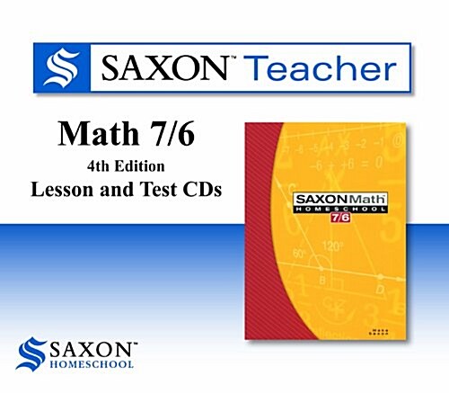 Saxon Math 76 Teacher CD-ROM (Audio CD, 4)