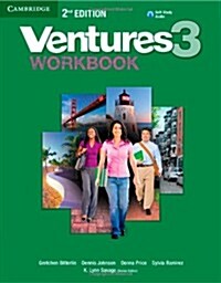 [중고] Ventures Level 3 Workbook with Audio CD (Package, 2 Revised edition)