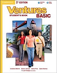 [중고] Ventures Basic Students Book with Audio CD (Package, 2 Revised edition)