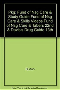 Fundamentals of Nursing + Study Guide + Skills Videos + Tabers Dictionary + Daviss Drug Guide (Paperback, PCK)