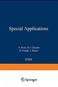 Special Applications (Paperback, Softcover Repri)