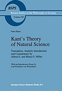 Kants Theory of Natural Science (Paperback, Softcover Repri)