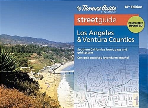 Thomas Travel Guide Los Angeles/ventura, Ca (Paperback, 14th, Spiral)