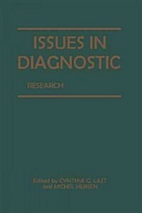 Issues in Diagnostic Research (Paperback, Softcover Repri)