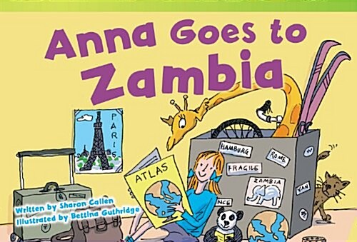 Anna Goes to Zambia (Library Bound) (Hardcover)