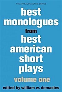 Best Monologues from Best American Short Plays (Paperback)