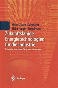 Zukunftsf?ige Energietechnologien F? Die Industrie: Technische Grundlagen, ?onomie, Perspektiven (Paperback, Softcover Repri)