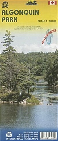 Algonquin Park (Ont.) Travel Reference Map (Map, FOL)