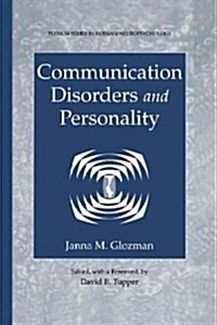 Communication Disorders and Personality (Paperback, 2004)