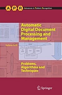 Automatic Digital Document Processing and Management : Problems, Algorithms and Techniques (Paperback)