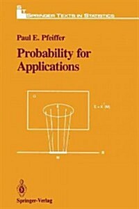 Probability for Applications (Paperback, Softcover Repri)