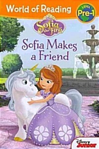 [중고] World of Reading: Sofia the First Sofia Makes a Friend: Pre-Level 1 (Paperback)