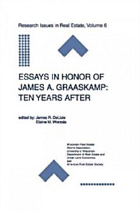 Essays in Honor of James A. Graaskamp: Ten Years After (Paperback, 2000)