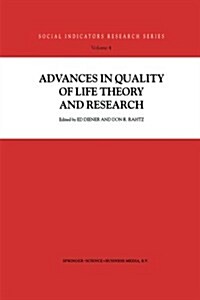 Advances in Quality of Life Theory and Research (Paperback, Softcover Repri)