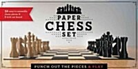 Paper Chess Set: Punch Out the Pieces and Play (Other)