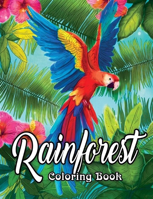 Rainforest Coloring Book (Paperback)