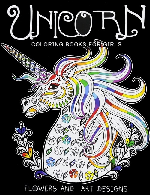 Unicorn Coloring Books for Girls (Paperback)