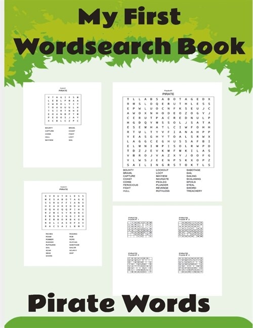 My First Wordsearch Book.: Kids Word Search Books: First Word Search For Kids: word search for kids, easy word search for kids, kids word search, (Paperback)