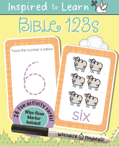 Bible 123s: Wipe-Clean Flash Card Set (Other, 26, Double Sided Ca)