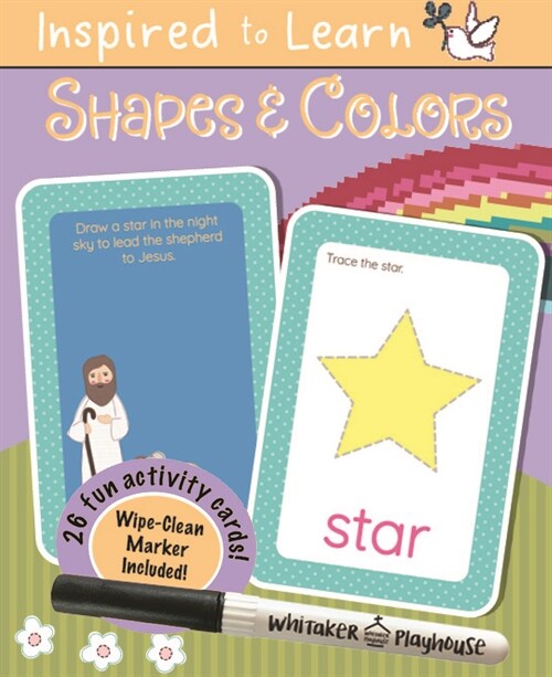 Shapes & Colors: Wipe-Clean Flash Card Set (Other, 26, Double Sided Ca)