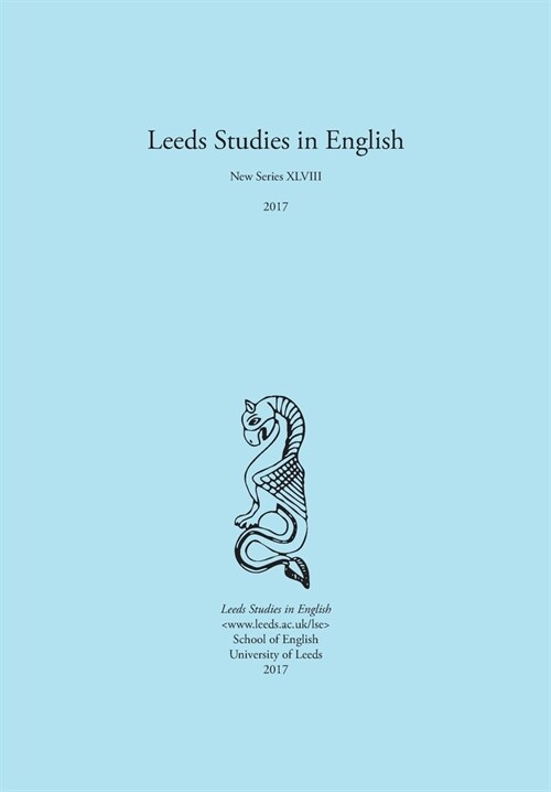 Leeds Studies in English 2017 (Paperback)