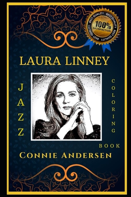 Laura Linney Jazz Coloring Book: Lets Party and Relieve Stress, the Original Anti-Anxiety Adult Coloring Book (Paperback)