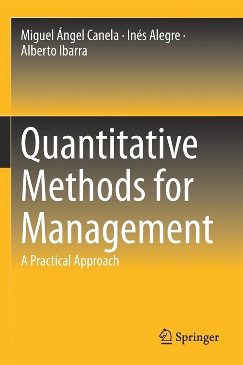 Quantitative Methods for Management: A Practical Approach (Paperback, 2019)