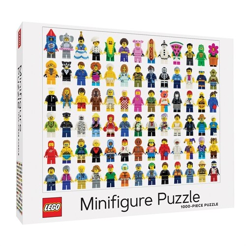 Lego?Minifigure 1000-Piece Puzzle (Board Games)