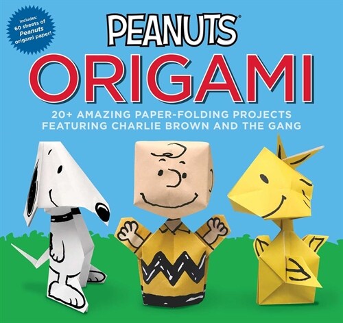 Peanuts Origami: 20+ Amazing Paper-Folding Projects Featuring Charlie Brown and the Gang (Paperback)