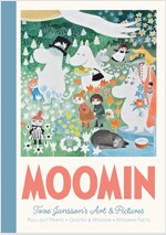 Moomin Pull-Out Prints : Tove Jansson's Art & Pictures (Hardcover)