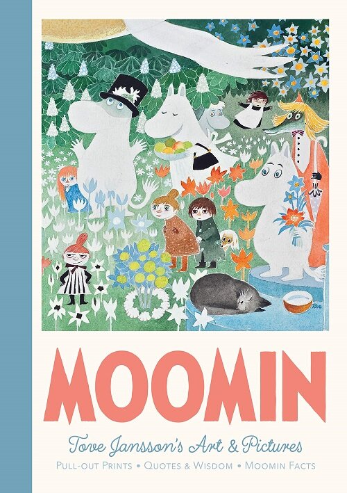 Moomin Pull-Out Prints : Tove Janssons Art & Pictures (Hardcover)