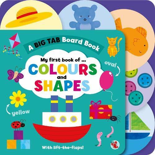 Big Tab World: Shapes and Colours (Board Book)