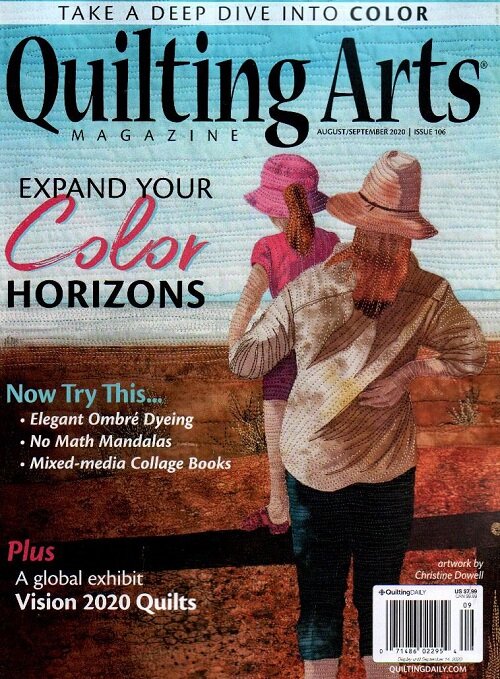 Quilting Arts (격월간 미국판): 2020년 08월호