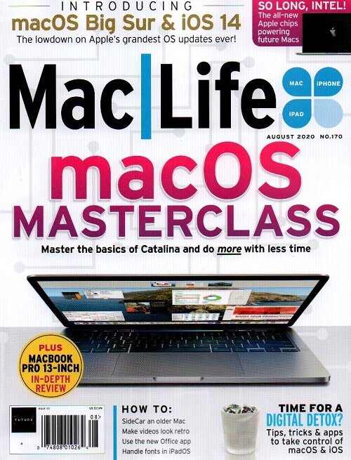 Mac Life (월간 미국판): 2020년 08월호