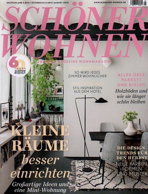 Schoner Wohnen (월간 독일판): 2020년 08월호