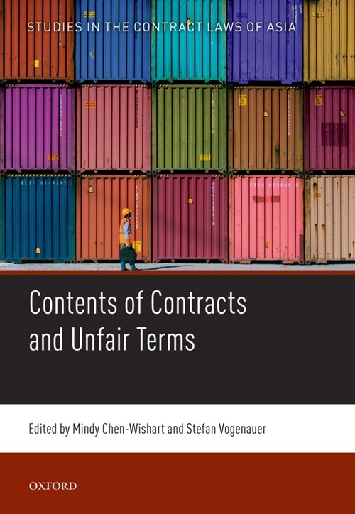 Contents of Contracts and Unfair Terms (Hardcover)