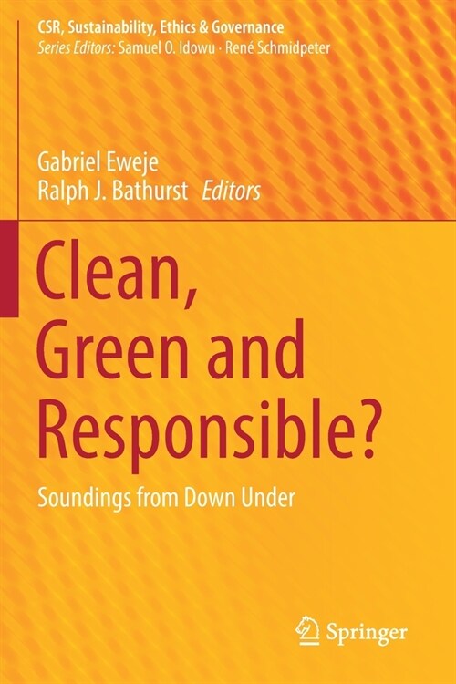 Clean, Green and Responsible?: Soundings from Down Under (Paperback, 2019)
